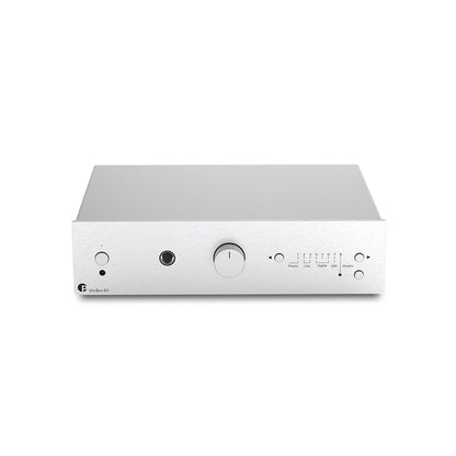 Pro-Ject Uni Box S3 Integrated Streaming Amplifier with Bluetooth and Built In Phono Stage Silver