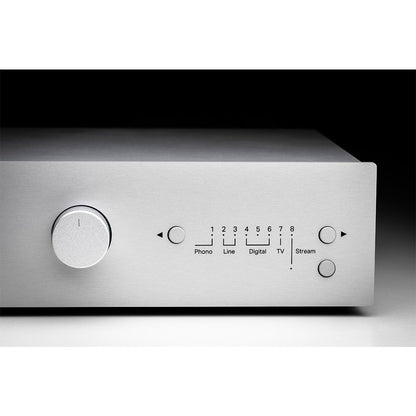 Pro-Ject Uni Box S3 Integrated Streaming Amplifier with Bluetooth and Built In Phono Stage Silver