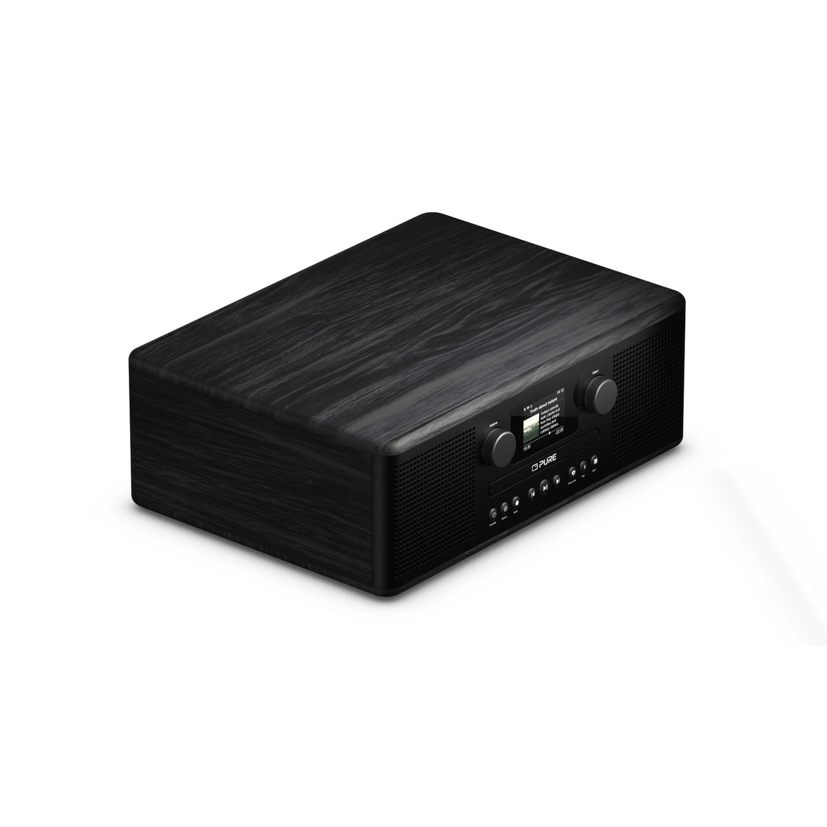 Pure Classic C-D6i  All in One Internet Radio with DAB+ FM Bluetooth CD Player Stereo Sound System Black