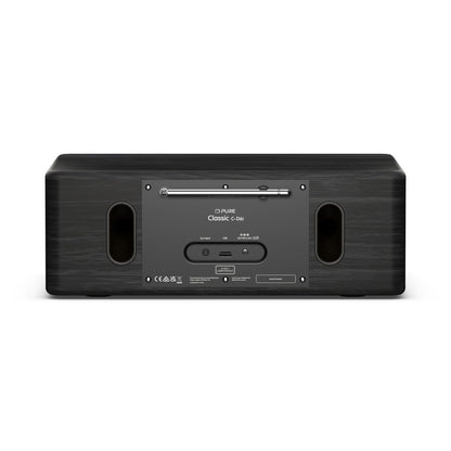 Pure Classic C-D6i  All in One Internet Radio with DAB+ FM Bluetooth CD Player Stereo Sound System Black