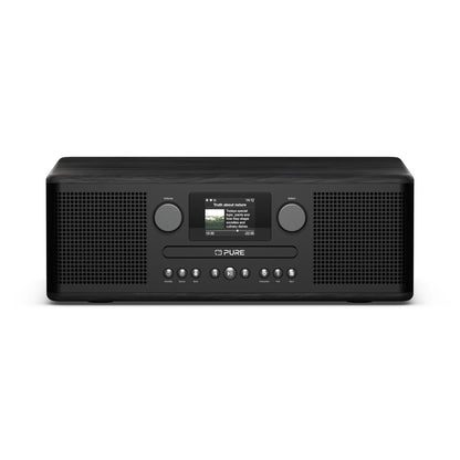 Pure Classic C-D6i  All in One Internet Radio with DAB+ FM Bluetooth CD Player Stereo Sound System Black