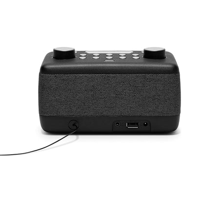 Roberts Ortus 4 DAB DAB+ FM Digital Clock Radio with Bluetooth - Black