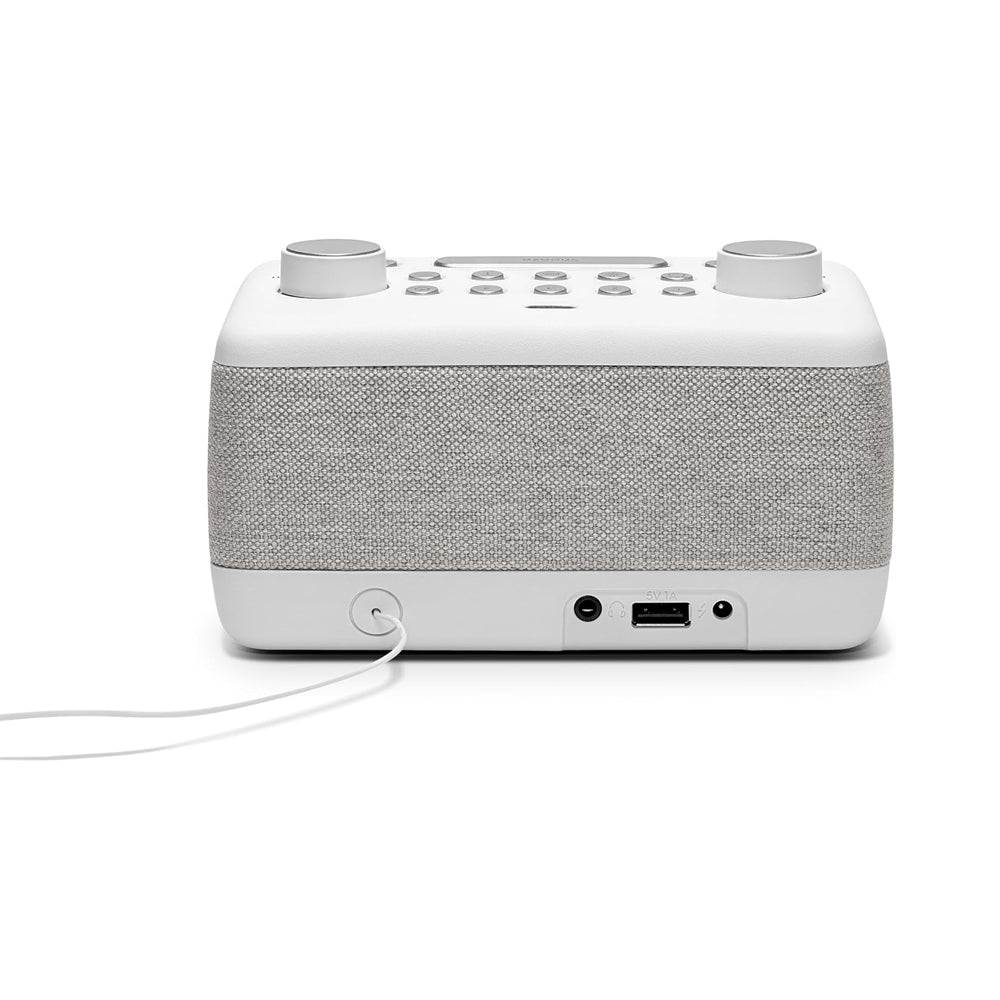 Roberts Ortus 4 DAB DAB+ FM Digital Clock Radio with Bluetooth - White