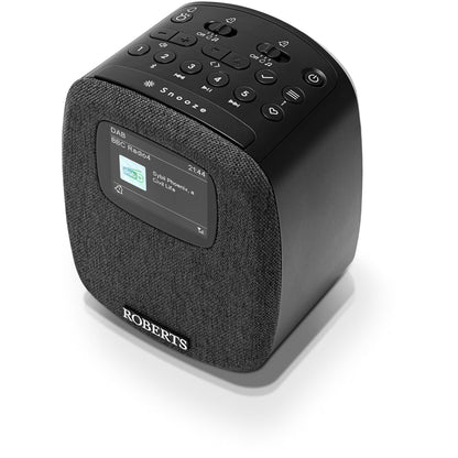 Roberts Ortus 5 DAB DAB+ FM RDS Bedside Radio with Bluetooth Black