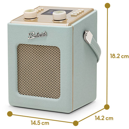 Roberts Revival Mini 2 Portable Bluetooth DAB+ DAB FM Radio - Duck Egg