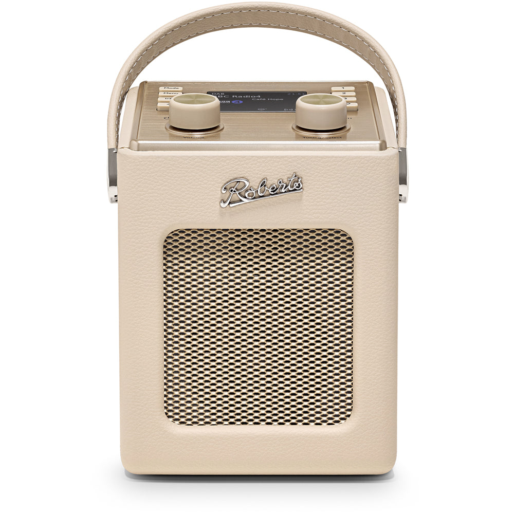 Roberts Revival Mini 2 Portable Bluetooth DAB+ DAB FM Radio - Pastel Cream