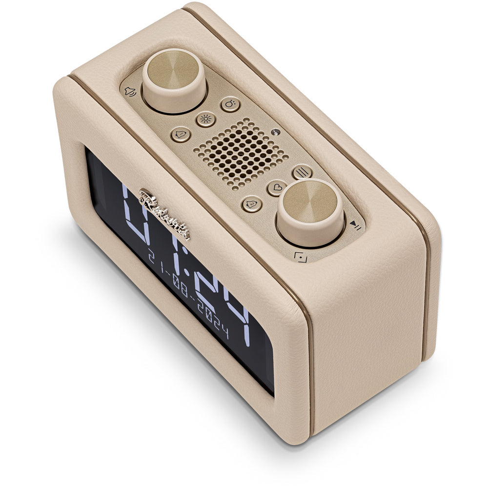 Roberts Revival Rest DAB DAB+ FM Bluetooth Bedside Clock Radio Pastel Cream