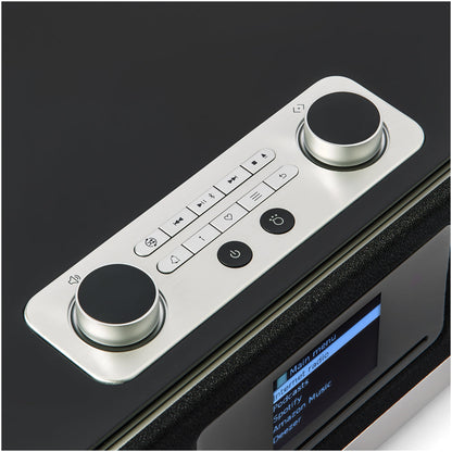 Roberts Stream 67L Bluetooth Sound System with CD Player and Internet DAB+ Radio - Black