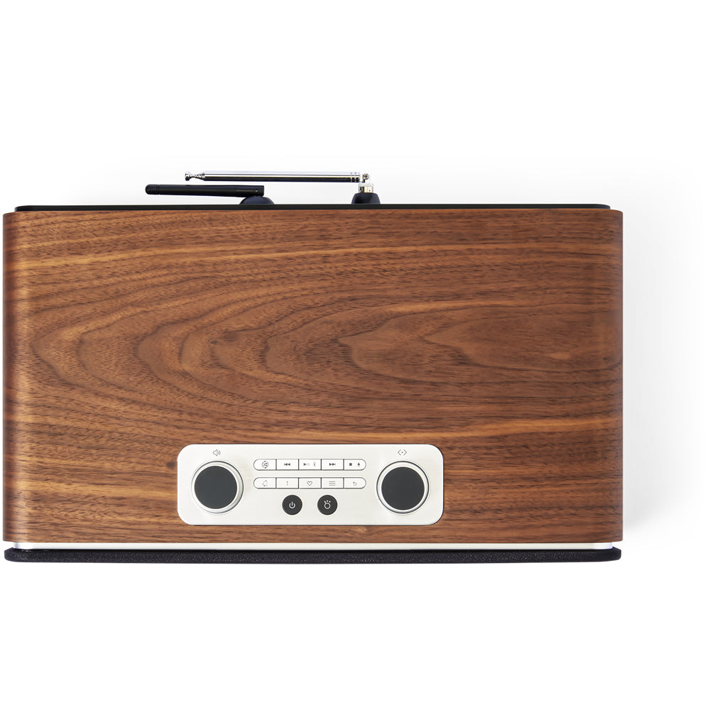 Roberts Stream 67L Bluetooth Sound System with CD Player and Internet DAB+ Radio - Walnut