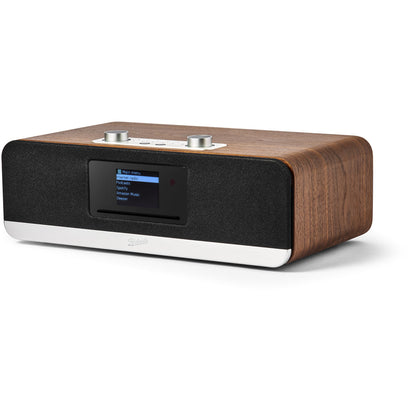 Roberts Stream 67L Bluetooth Sound System with CD Player and Internet DAB+ Radio - Walnut