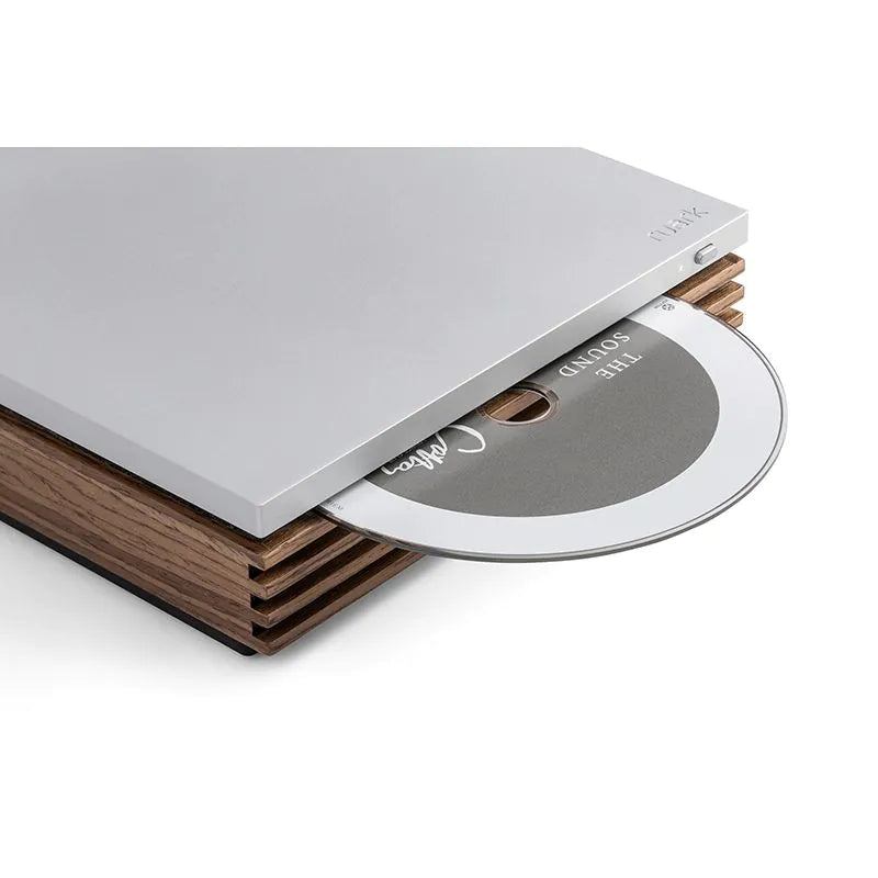 Ruark R-CD100 CD Player Fused Walnut Veneer Case with Aluminium Top - Clearance