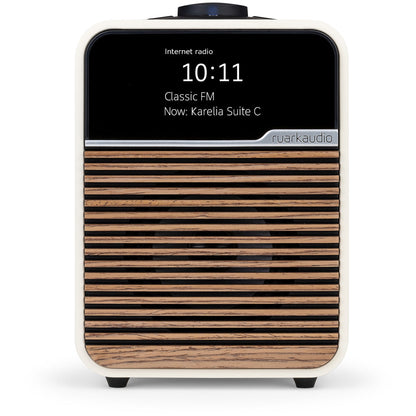 Ruark R1S Premium DAB DAB+ FM Bluetooth USB Digital Smart Radio Light Cream