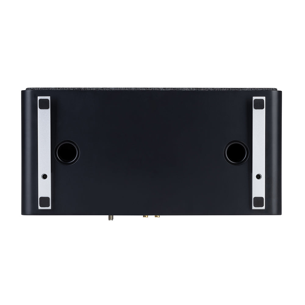 Ruark R3S Music System In Satin Charcoal Lacquer with Slate Grey Fabric Grille NEW