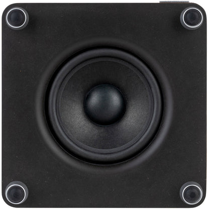 Ruark RS1 100W Subwoofer Rich Walnut Veneer with Slate Grey Fabric Grille