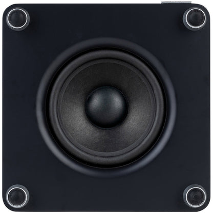 Ruark RS1 100W Subwoofer Satin Charcoal Black with Slate Grey Fabric Grille