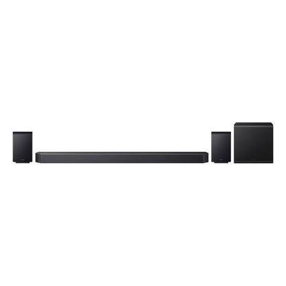 Samsung HW-Q930F 9.1.4ch Q-Series Soundbar with Wireless Subwoofer and Rear Speakers in Titan Black 2025