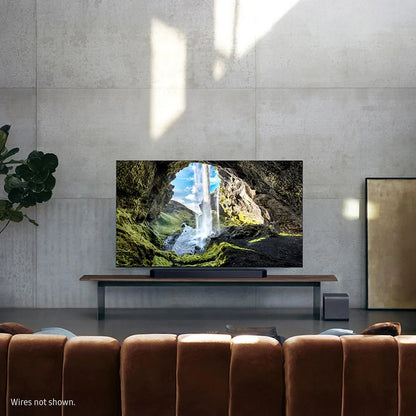 Samsung HW-Q990F 11.1.4ch Q-Series Soundbar with Wireless Subwoofer and Rear Speakers in Titan Black 2025