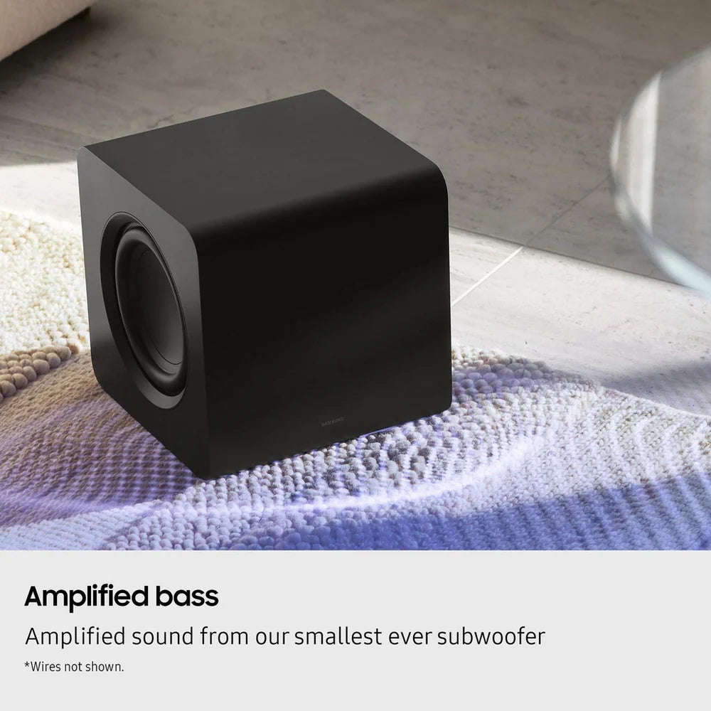 Samsung HW-QS700F 3.1.2ch Q-Series Soundbar with Wireless Subwoofer in Titan Black 2025