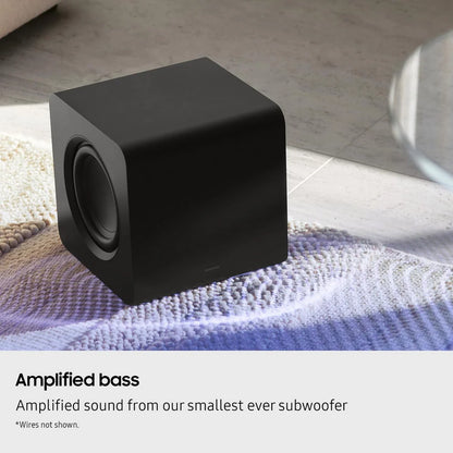 Samsung HW-QS700F 3.1.2ch Q-Series Soundbar with Wireless Subwoofer in Titan Black 2025