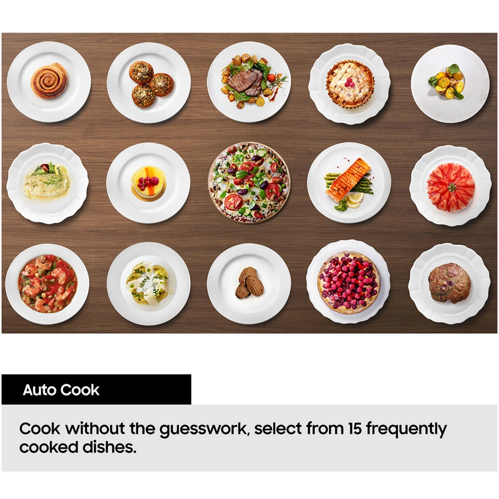 Samsung MS23K3515AK 23L Solo Microwave Oven with Triple Distribution System Black