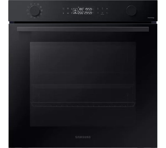 Samsung NV7B44205AK Series 4 Dual Cook 59.5cm Electric Smart Built in Single Oven in Black