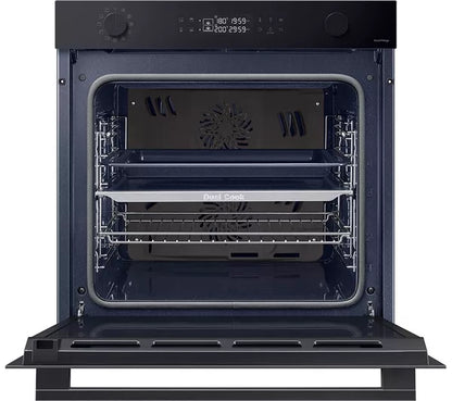 Samsung NV7B44205AK Series 4 Dual Cook 59.5cm Electric Smart Built in Single Oven in Black
