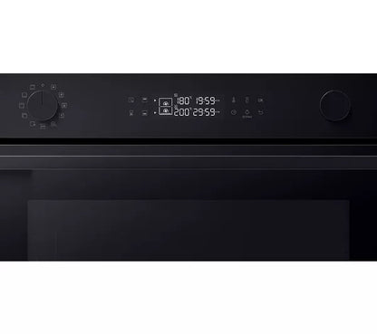 Samsung NV7B44205AK Series 4 Dual Cook 59.5cm Electric Smart Built in Single Oven in Black