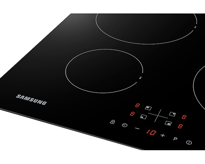 Samsung NZ64F3NM1AB Series 3 60cm Four Burner Electric Induction Hob in Black