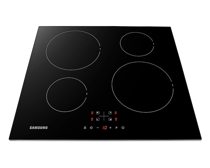 Samsung NZ64F3NM1AB Series 3 60cm Four Burner Electric Induction Hob in Black