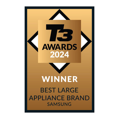 Samsung RB34C632ESAEU Series 7 SpaceMax 341L Freestanding Tall Fridge Freezer Silver