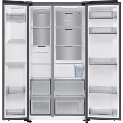 Samsung RS70F65KETEU Series 6 SpaceMax 640L American Style Smart Fridge Freezer - Silver