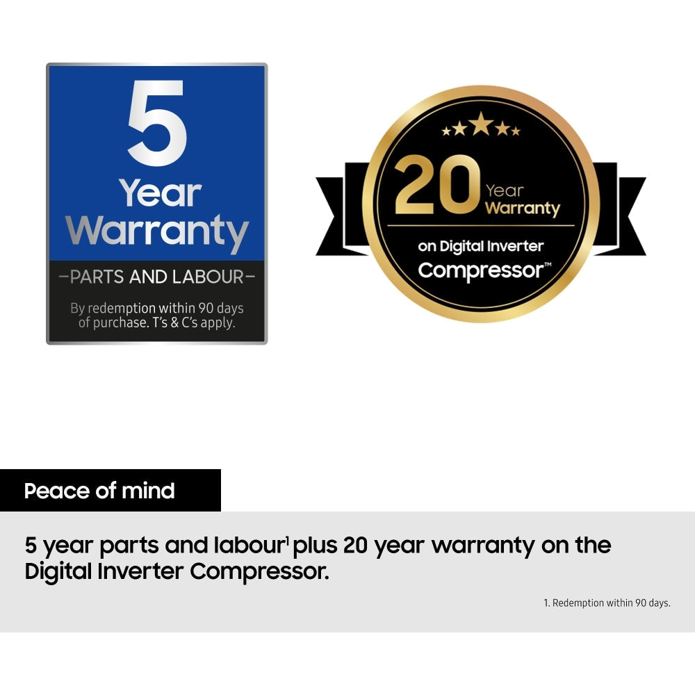 Samsung RS70F65KETEU Series 6 SpaceMax 640L American Style Smart Fridge Freezer - Silver