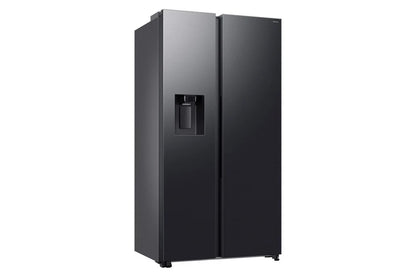 Samsung RS70F66KCFEU Bespoke AI Series 7 91cm Side by Side American Style Fridge Freezer in Black