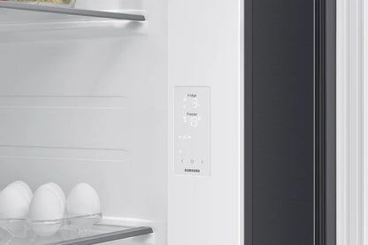 Samsung RS70F66KCFEU Bespoke AI Series 7 91cm Side by Side American Style Fridge Freezer in Black