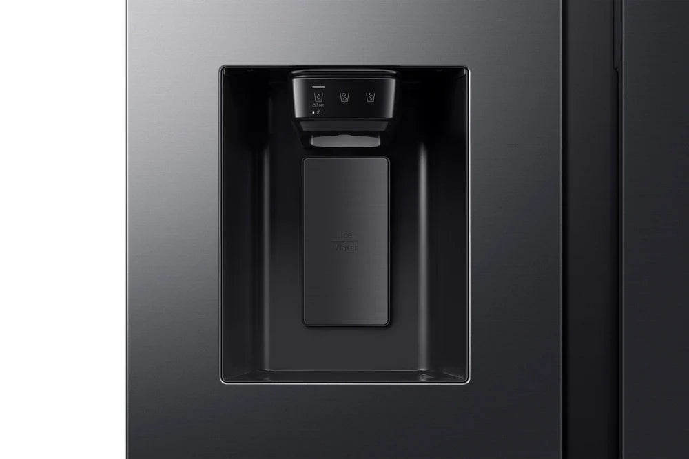 Samsung RS70F66KCFEU Bespoke AI Series 7 91cm Side by Side American Style Fridge Freezer in Black