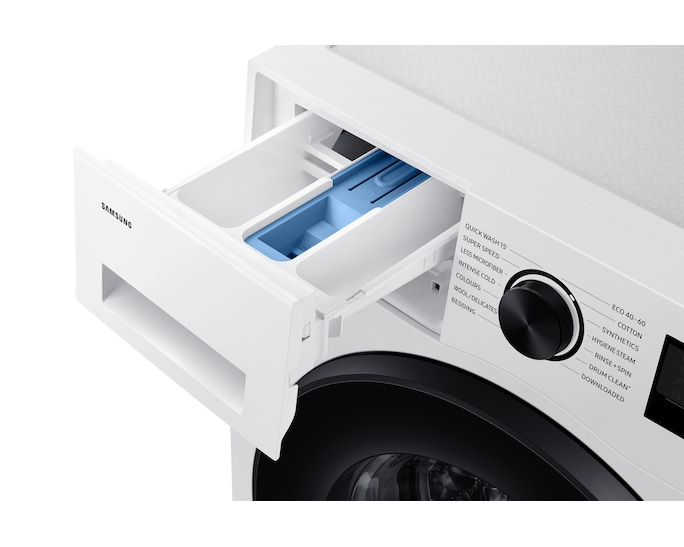 Samsung Series 5 WW11DG5B25AEEU Bespoke AI Front-Load 11 kg 1400 Spin Washing Machine White