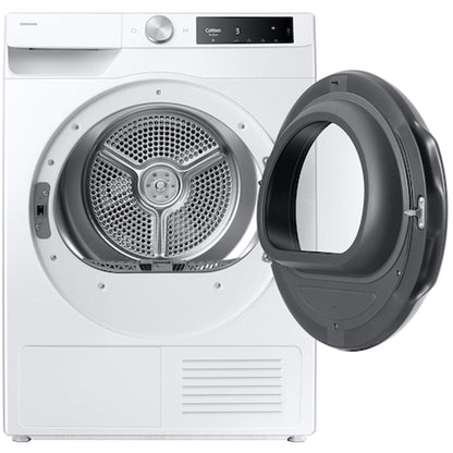 Samsung Series 6 DV90T6240LES1 9kg AI Energy Heat Pump Tumble Dryer White