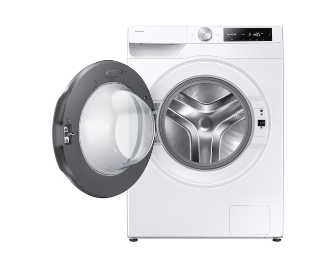 Samsung Series 6 WW90DG6U85LEU1 Bespoke AI Front-Load 9 kg 1400 Spin Washing Machine White