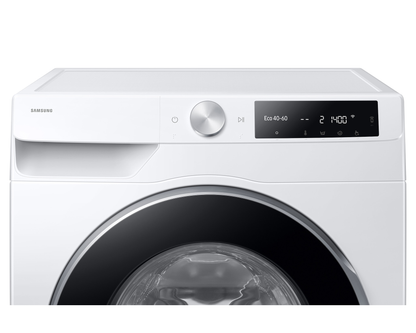 Samsung Series 6 WW90DG6U85LEU1 Bespoke AI Front-Load 9 kg 1400 Spin Washing Machine White