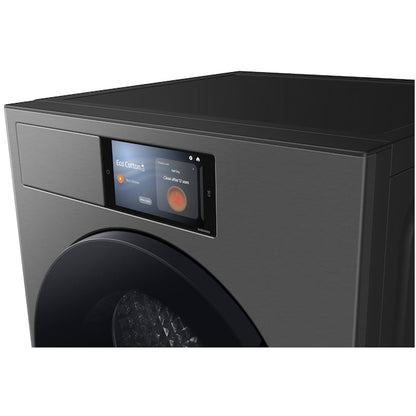Samsung Series 9 DV90F09F4SU1 with AI Home 9kg Heat Pump Tumble Dryer Dark Steel