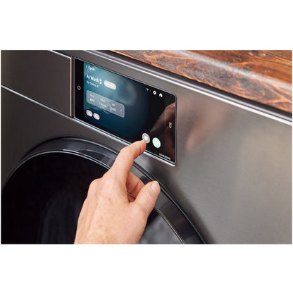 Samsung Series 9 WF90F09C4SU1 Bespoke AI Home 9kg 1400 Spin Smart Washing Machine Dark Steel