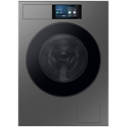 Samsung Series 9 WF90F09C4SU1 Bespoke AI Home 9kg 1400 Spin Smart Washing Machine Dark Steel