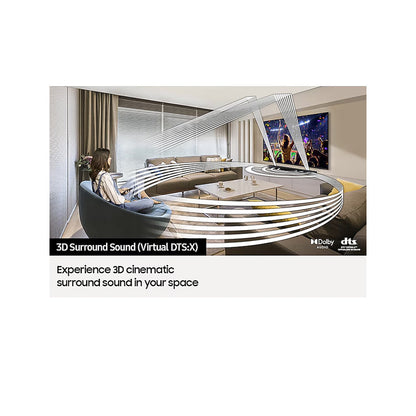 Samsung UE65U8020FKXXU 65 Inch Crystal UHD 4K Smart TV and HW-B530XU 2.1 Ch Wireless Soundbar with Subwoofer Bundle