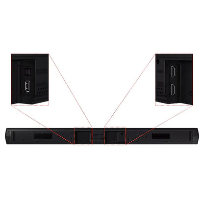 Samsung UE65U8020FKXXU 65 Inch Crystal UHD 4K Smart TV and HW-B530XU 2.1 Ch Wireless Soundbar with Subwoofer Bundle