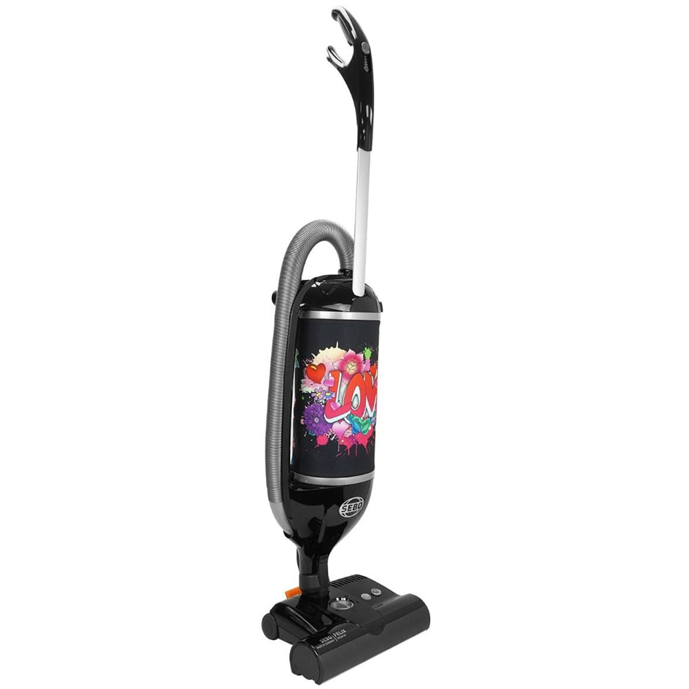 Sebo 90810GBG Sebo Felix Graffiti Upright Vacuum Cleaner Black