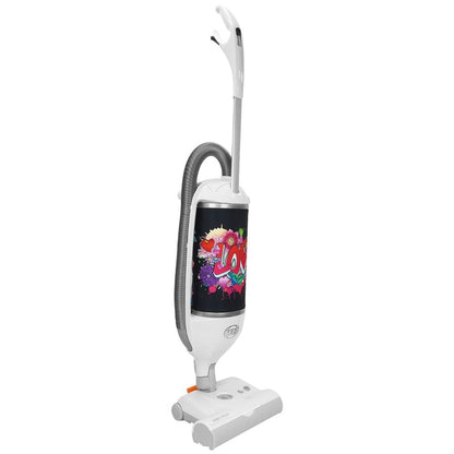 Sebo 90812GBG Felix Graffiti Bagged Upright Vacuum Cleaner White