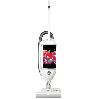 Sebo 90812GBG Felix Graffiti Bagged Upright Vacuum Cleaner White