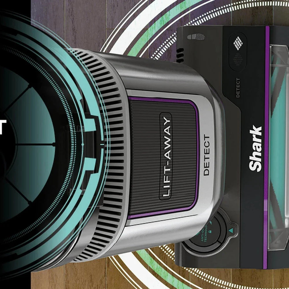 Shark Detect Pet Pro Corded Upright Vacuum Cleaner Anti Hair Wrap with Lift Away LA450UKT - Graphite Grey