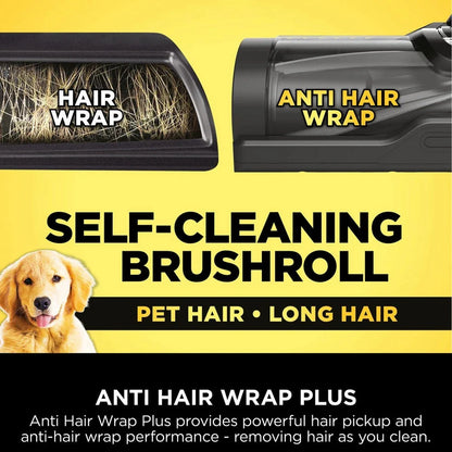 Shark Detect Pet Pro Corded Upright Vacuum Cleaner Anti Hair Wrap with Lift Away LA450UKT - Graphite Grey