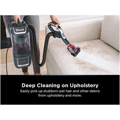 Shark Detect XL Pet Pro Corded Upright Vacuum Cleaner with Anti Hair Wrap Plus LA791UKT - Adriatic Teal Silver